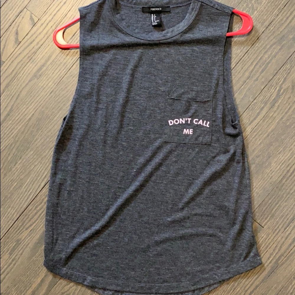 Don’t call me tank top